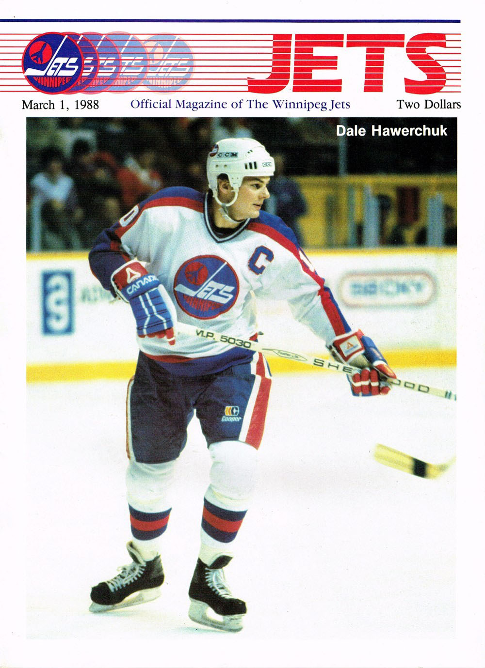 1987-88 Winnipeg Jets program
