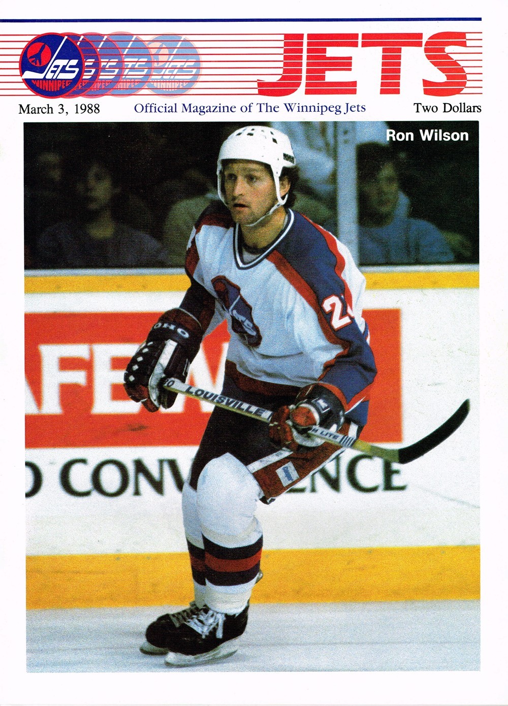 1987-88 Winnipeg Jets program