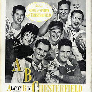 1947 Chesterfield Cigarettes Advertisement