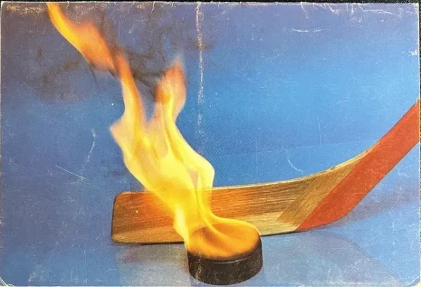 1980 Calgary Flames Christmas Card