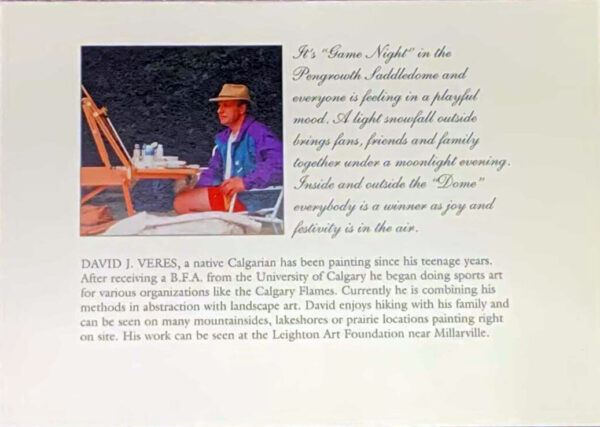 1999 Calgary Flames Christmas Card