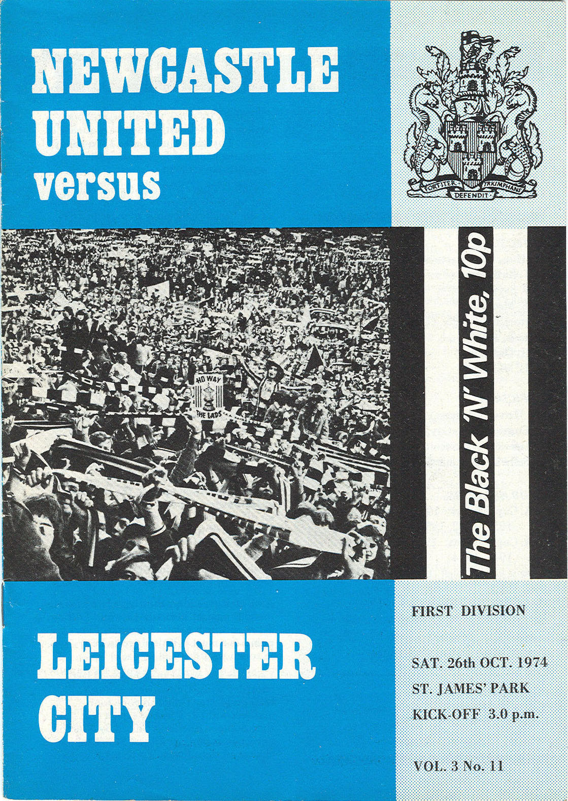 Newcastle United vs. Leicester City (October 26, 1974)