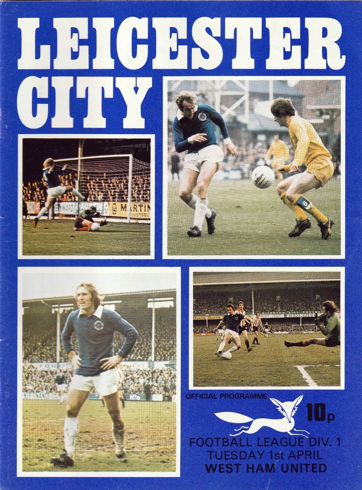 Leicester City vs. West Ham United (April 1, 1975)