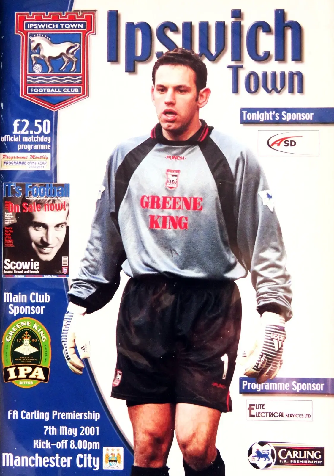 Ipswich Town vs. Manchester City (May 7, 2001)
