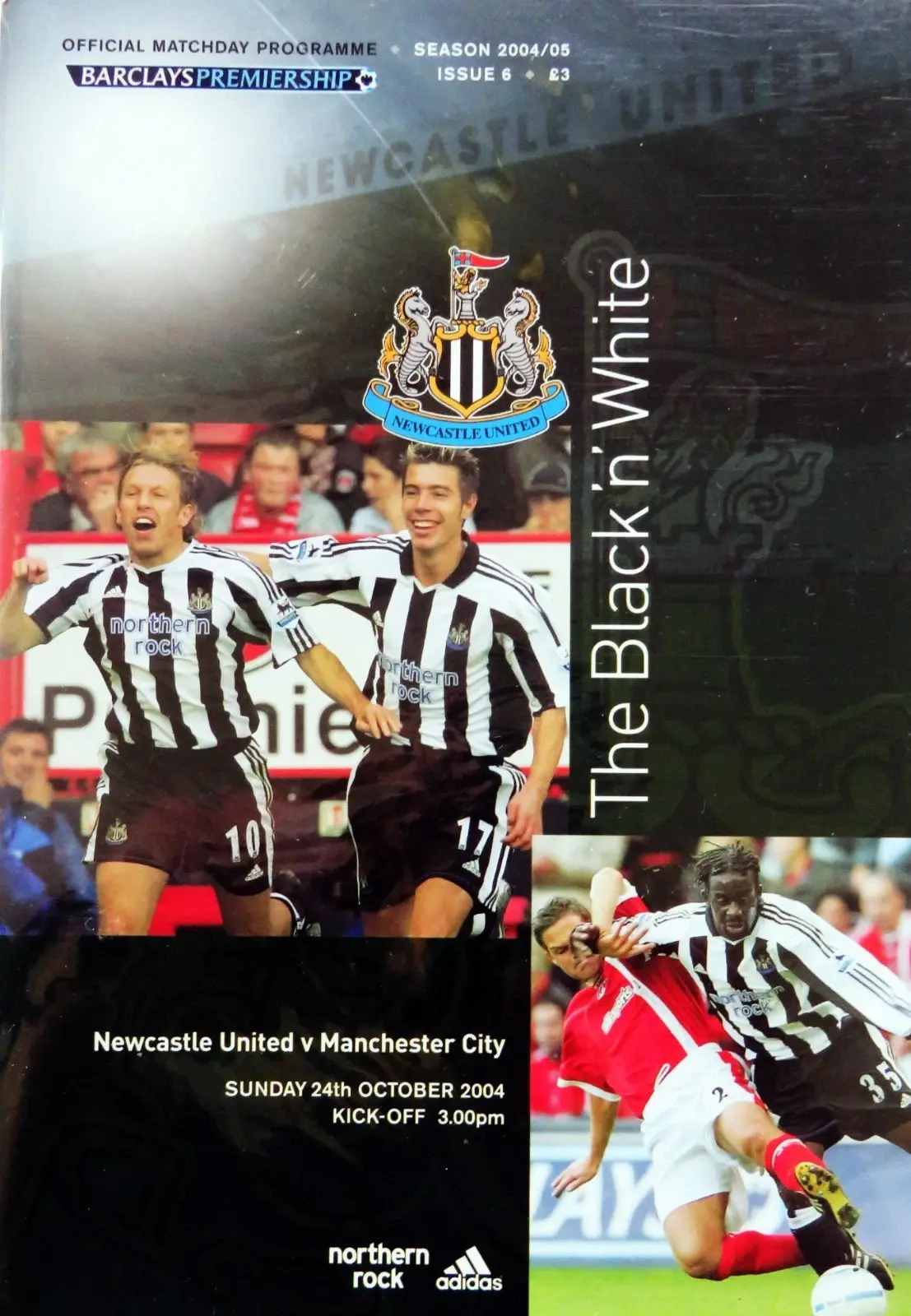Newcastle United vs. Manchester City (October 24, 2004)