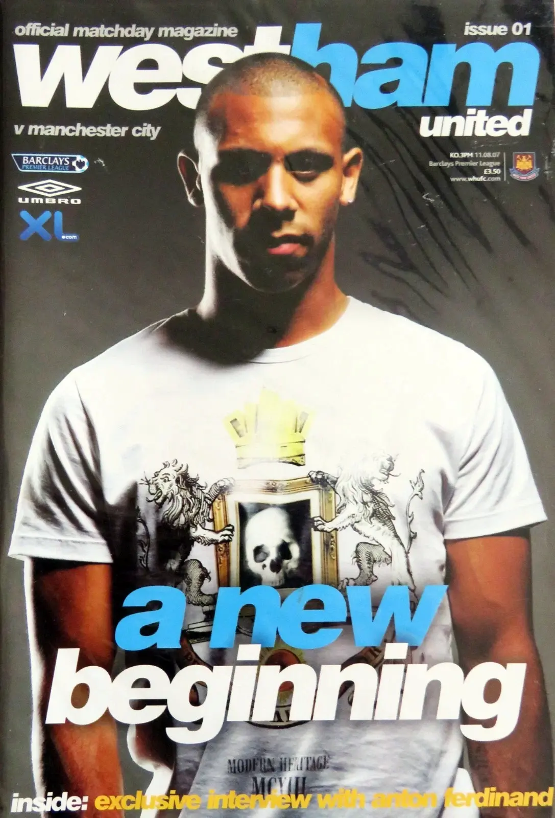 West Ham United vs. Manchester City (August 11, 2007)