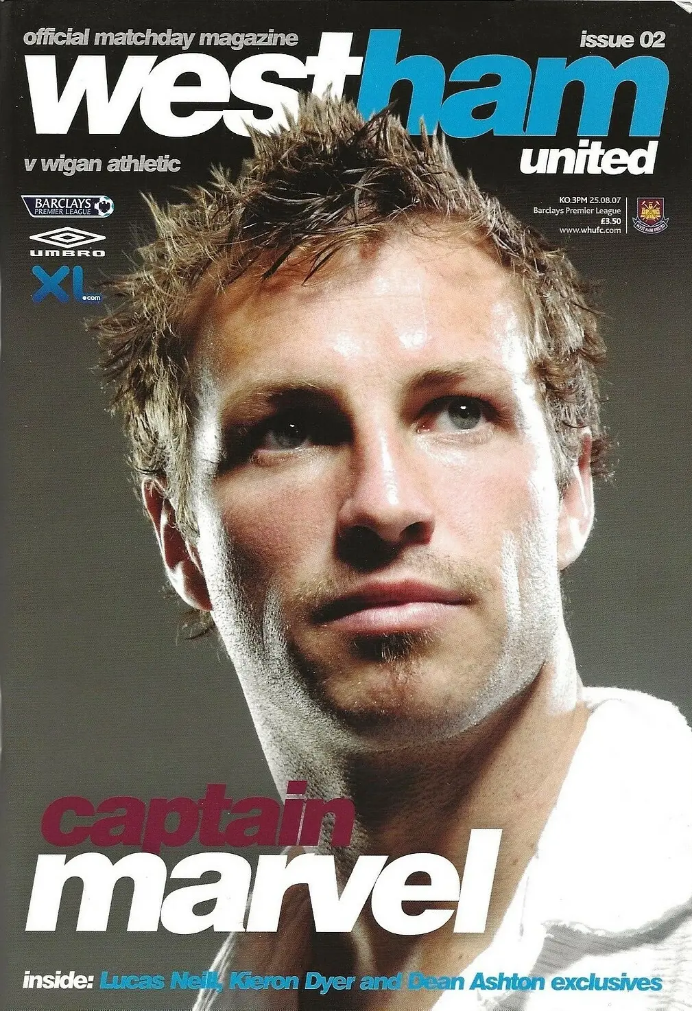 West Ham United vs. Wigan Athletic (August 25, 2007)