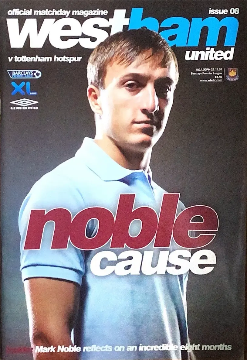 West Ham United vs. Tottenham Hotspur (November 25, 2007)