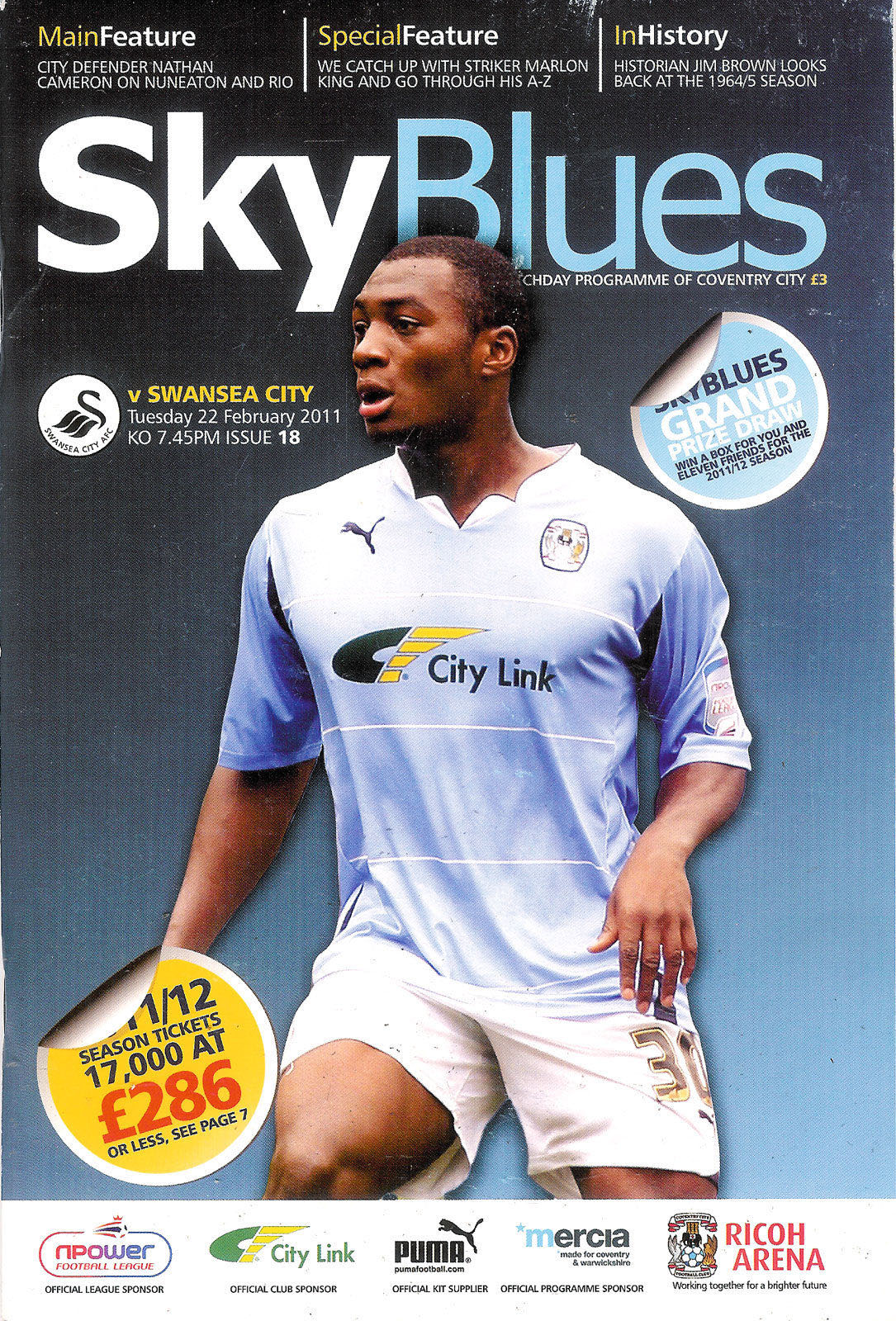 Coventry City vs. Swansea City (February 22, 2011)