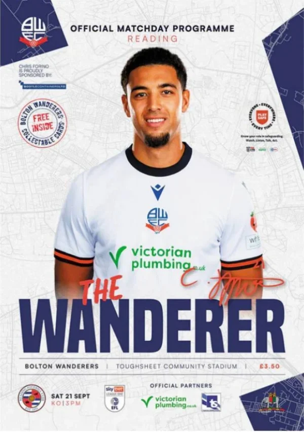 Bolton Wanderers vs. Reading (September 21, 2024)