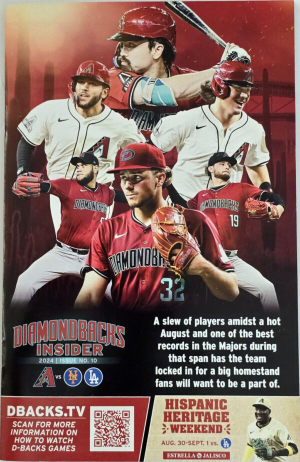 2024 Arizona Diamondbacks program