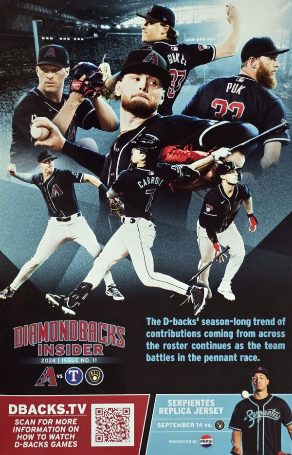 2024 Arizona Diamondbacks program