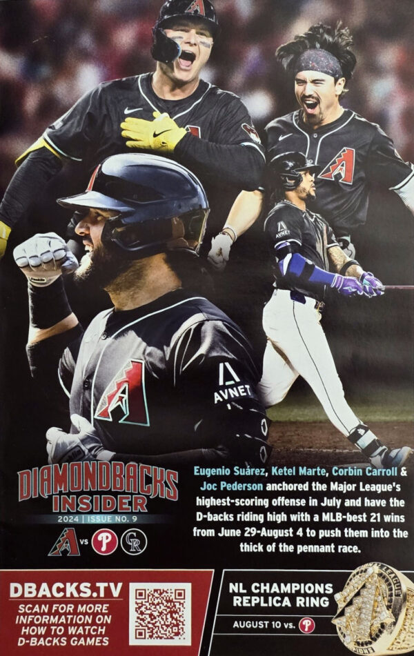 2024 Arizona Diamondbacks program