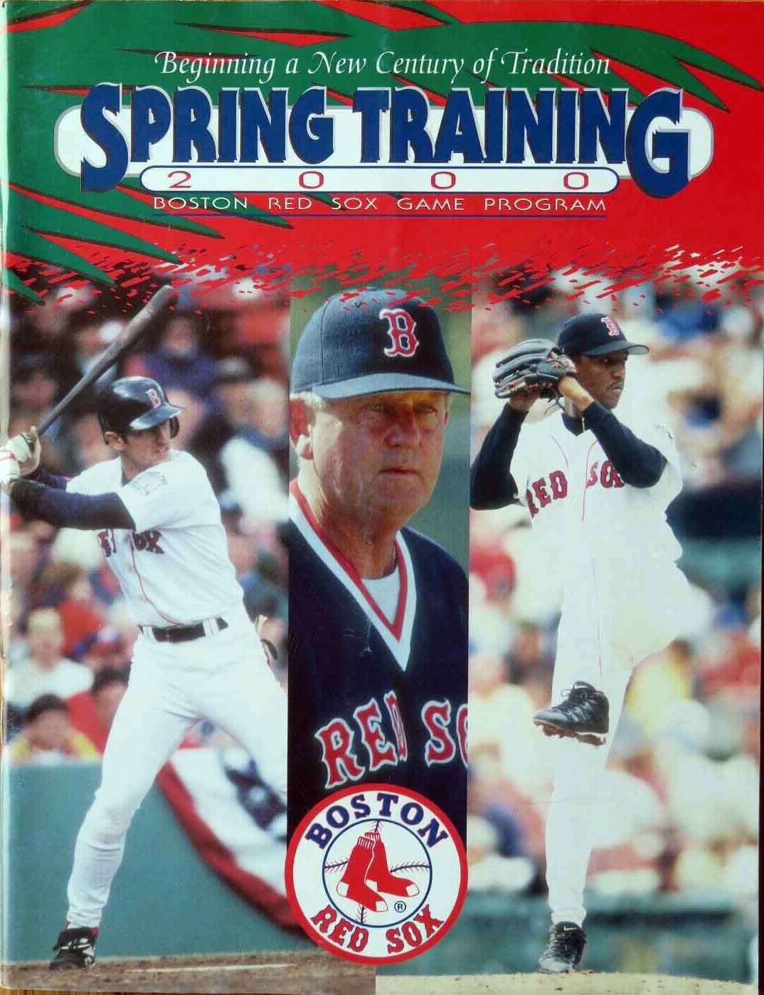 2000 Boston Red Sox spring training program