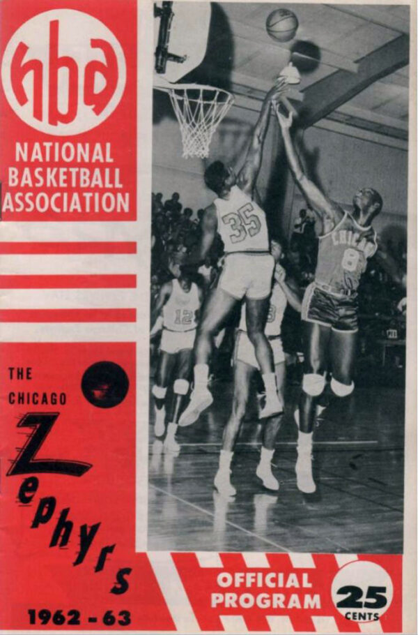 1962-63 Chicago Zephyrs program