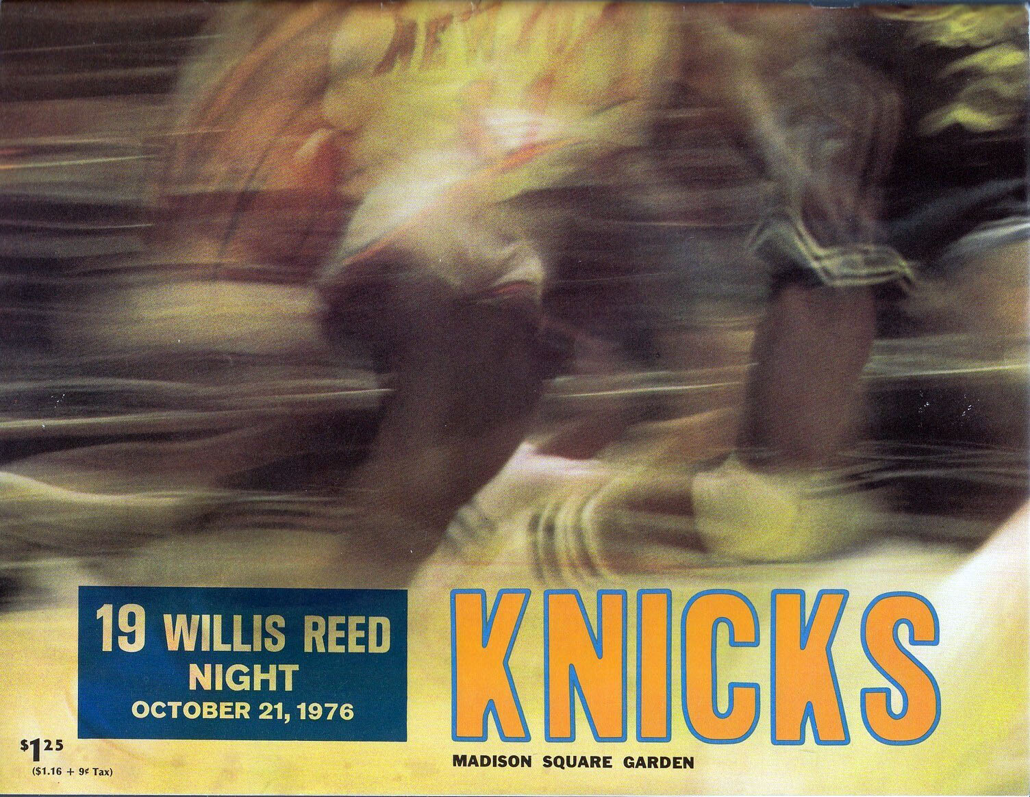 1976-77 New York Knicks program