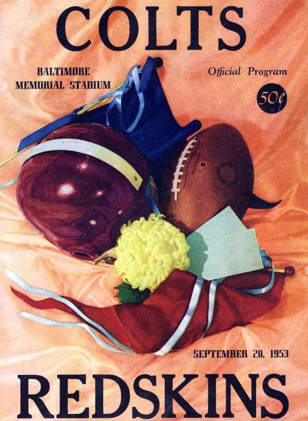 Baltimore Colts vs. Washington Redskins (September 20, 1953)
