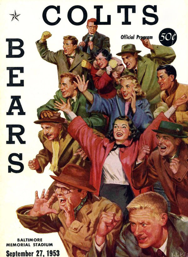 Baltimore Colts vs. Chicago Bears (September 27, 1953)
