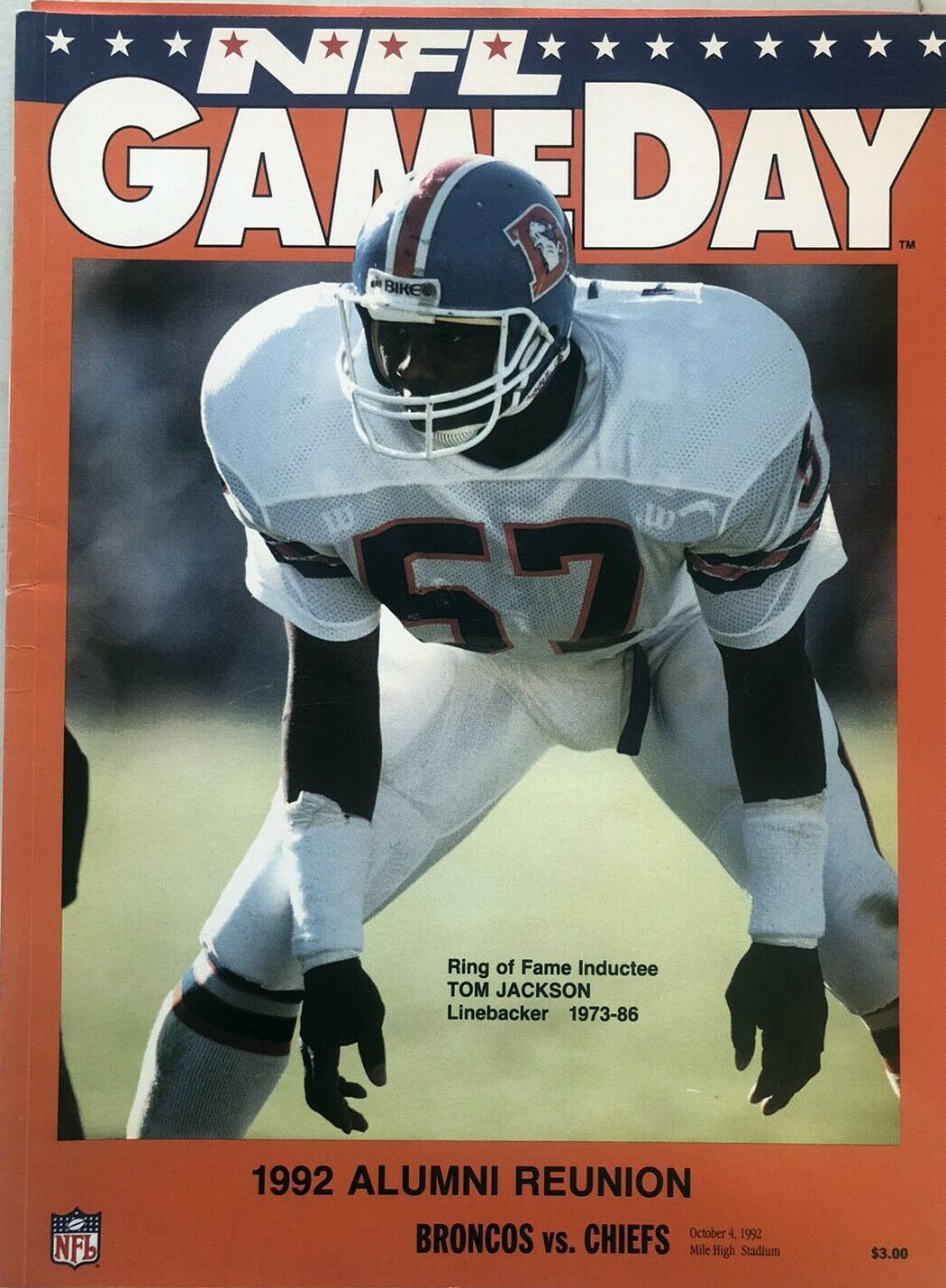 Denver Broncos vs. Kansas City Chiefs (October 4, 1992)
