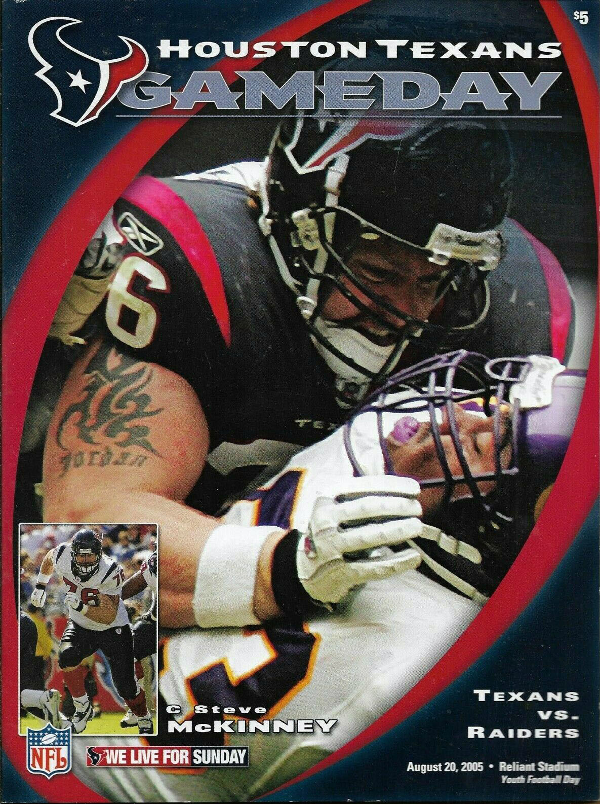 Houston Texans vs. Oakland Raiders (August 20, 2005)
