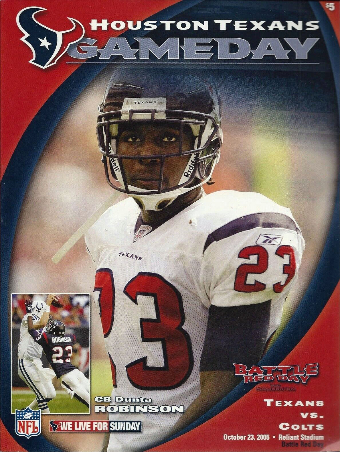 Houston Texans vs. Indianapolis Colts (October 23, 2005)