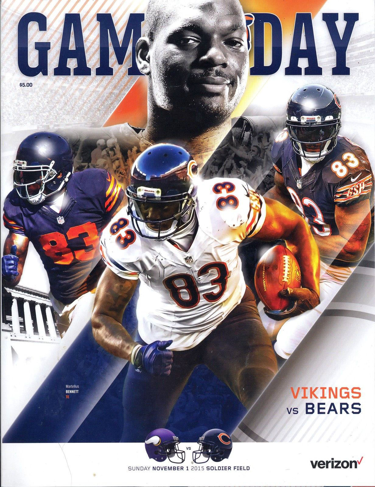 Chicago Bears vs. Minnesota Vikings (November 1, 2015)