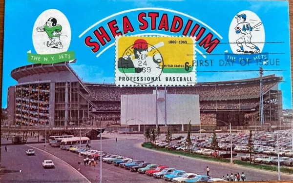 Shea Stadium Postcard