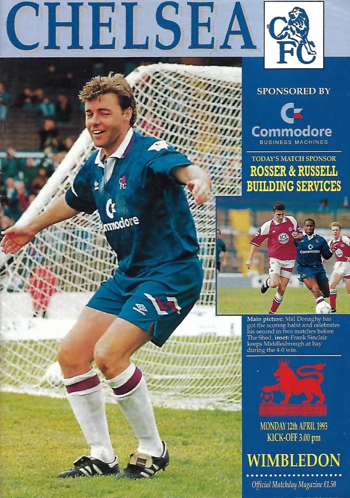 Chelsea vs. Wimbledon (April 12, 1993)