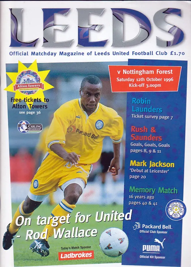 Leeds United vs. Nottingham Forest (October 12, 1996)