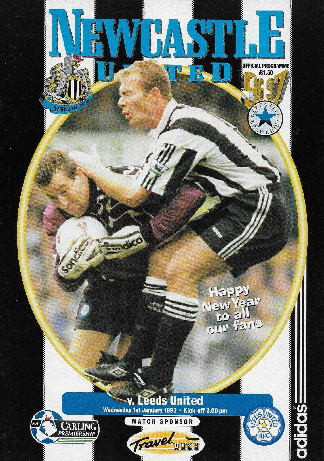 Newcastle United vs. Leeds United (January 1, 1997)