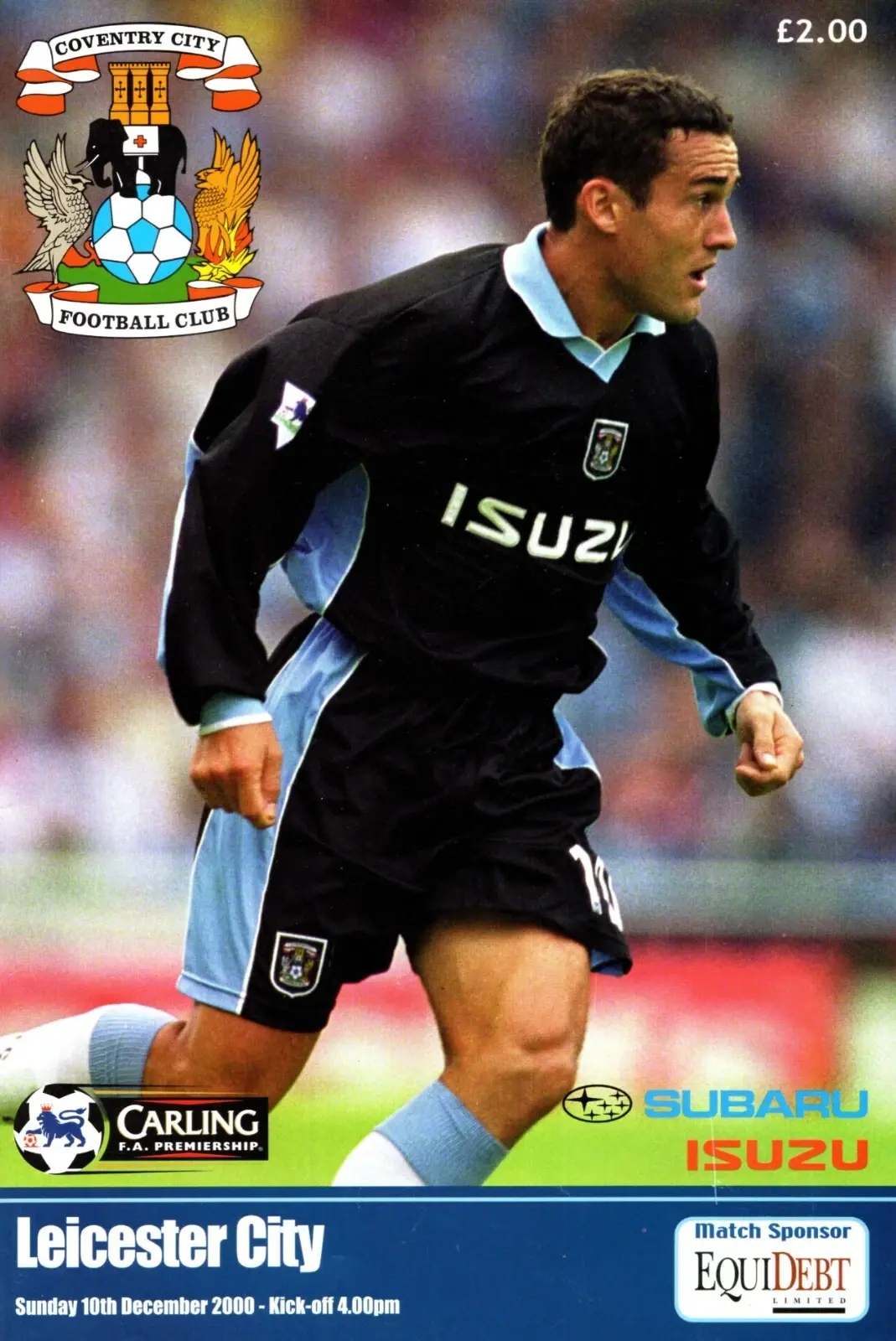 Coventry City vs. Leicester City (December 10, 2000)