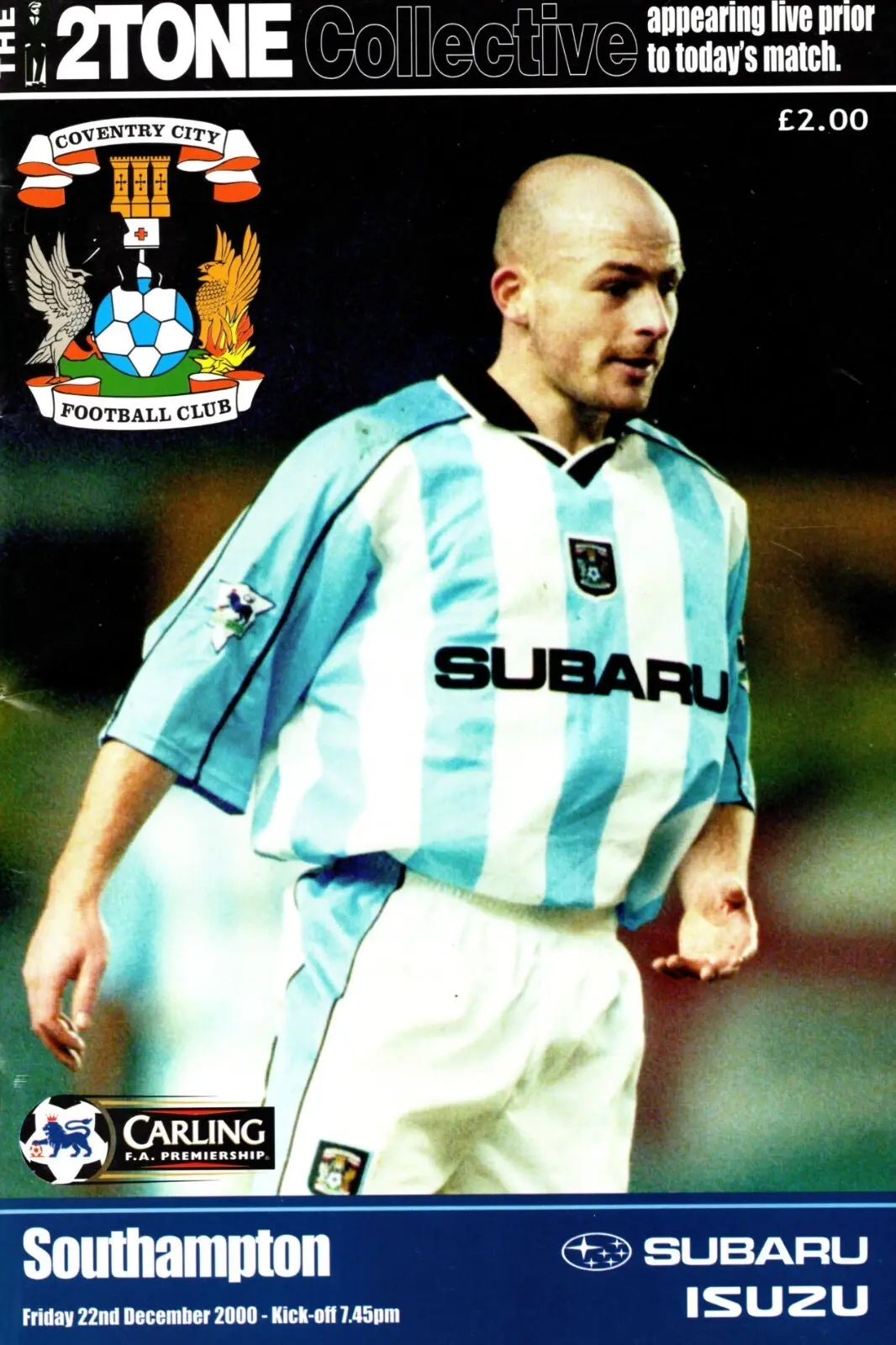 Coventry City vs. Southampton (December 22, 2000)
