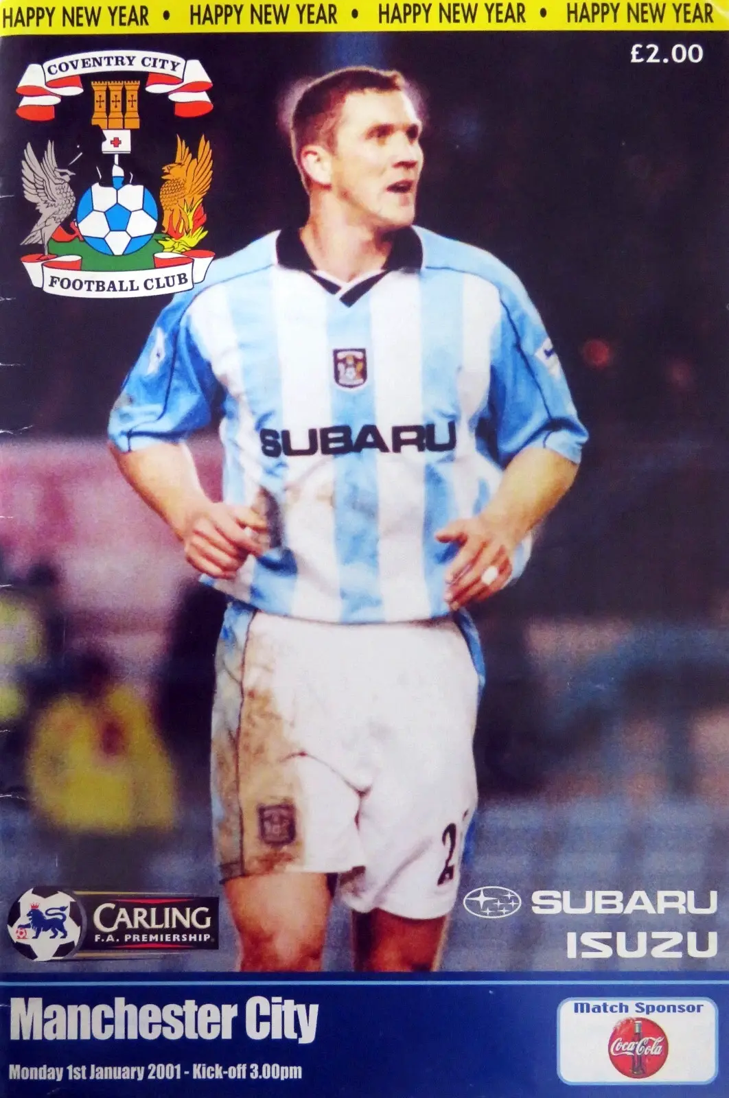 Coventry City vs. Manchester City (January 1, 2001)