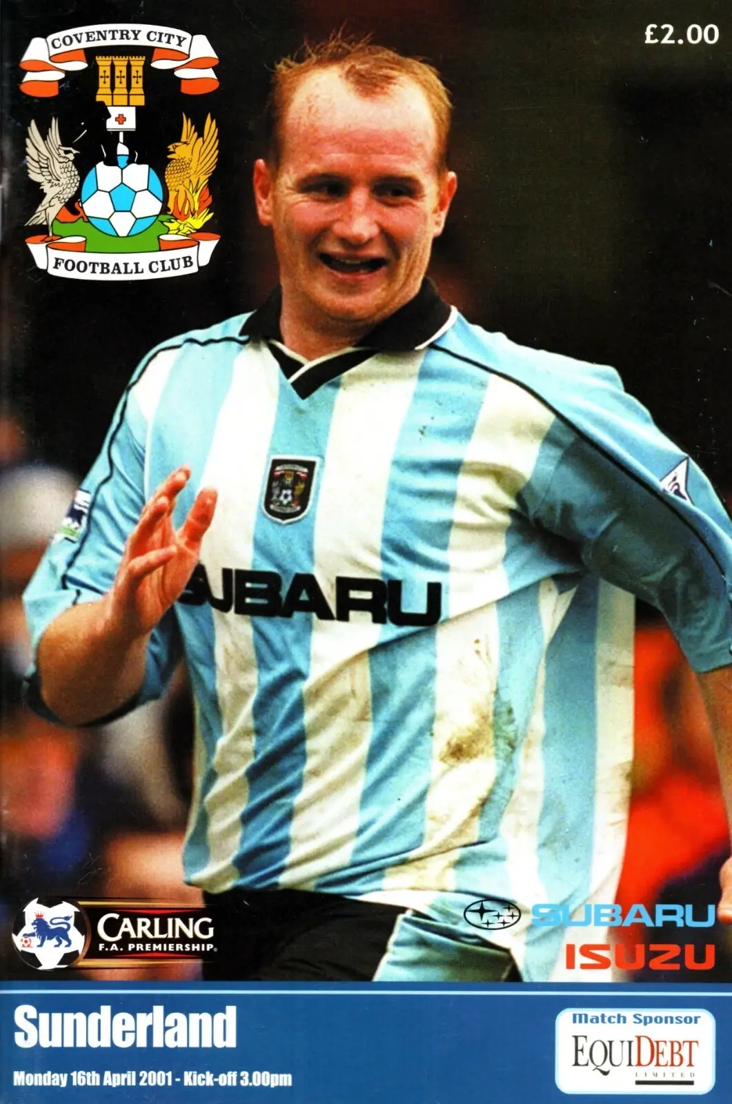 Coventry City vs. Sunderland (April 16, 2001)