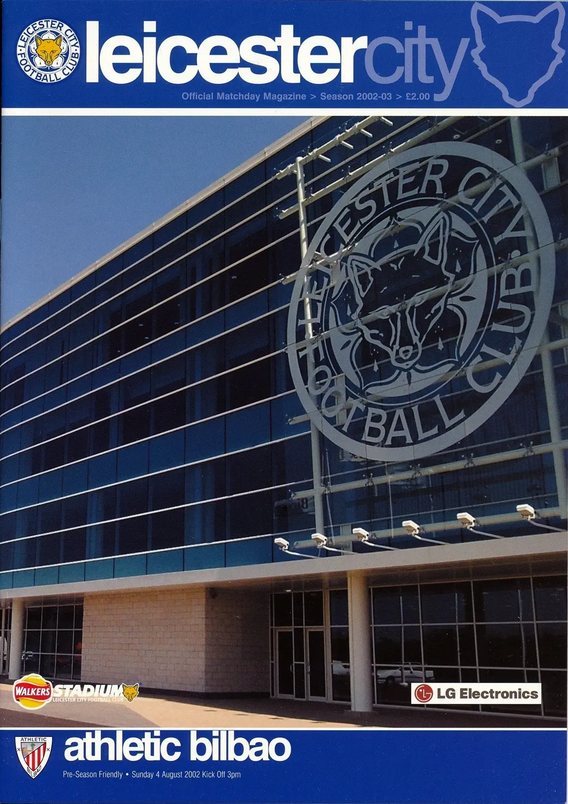 Leicester City vs. Athletic Bilbao (August 4, 2002)