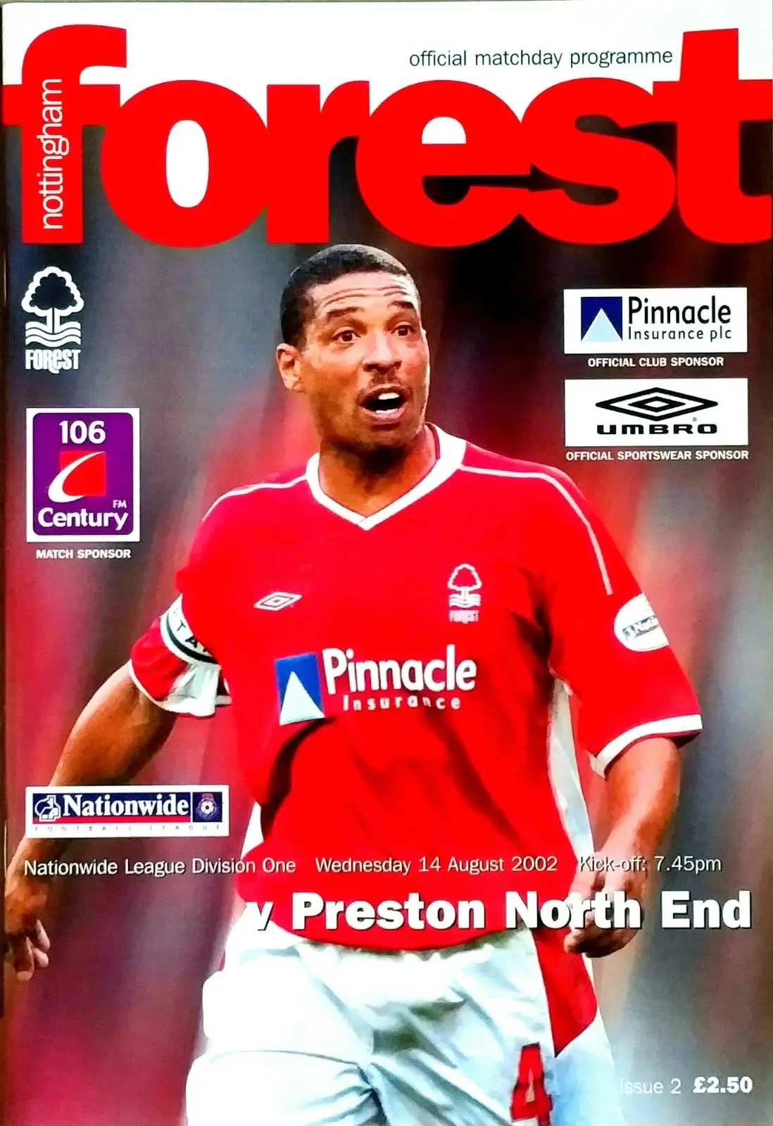 Nottingham Forest vs. Preston North End (August 14, 2002)