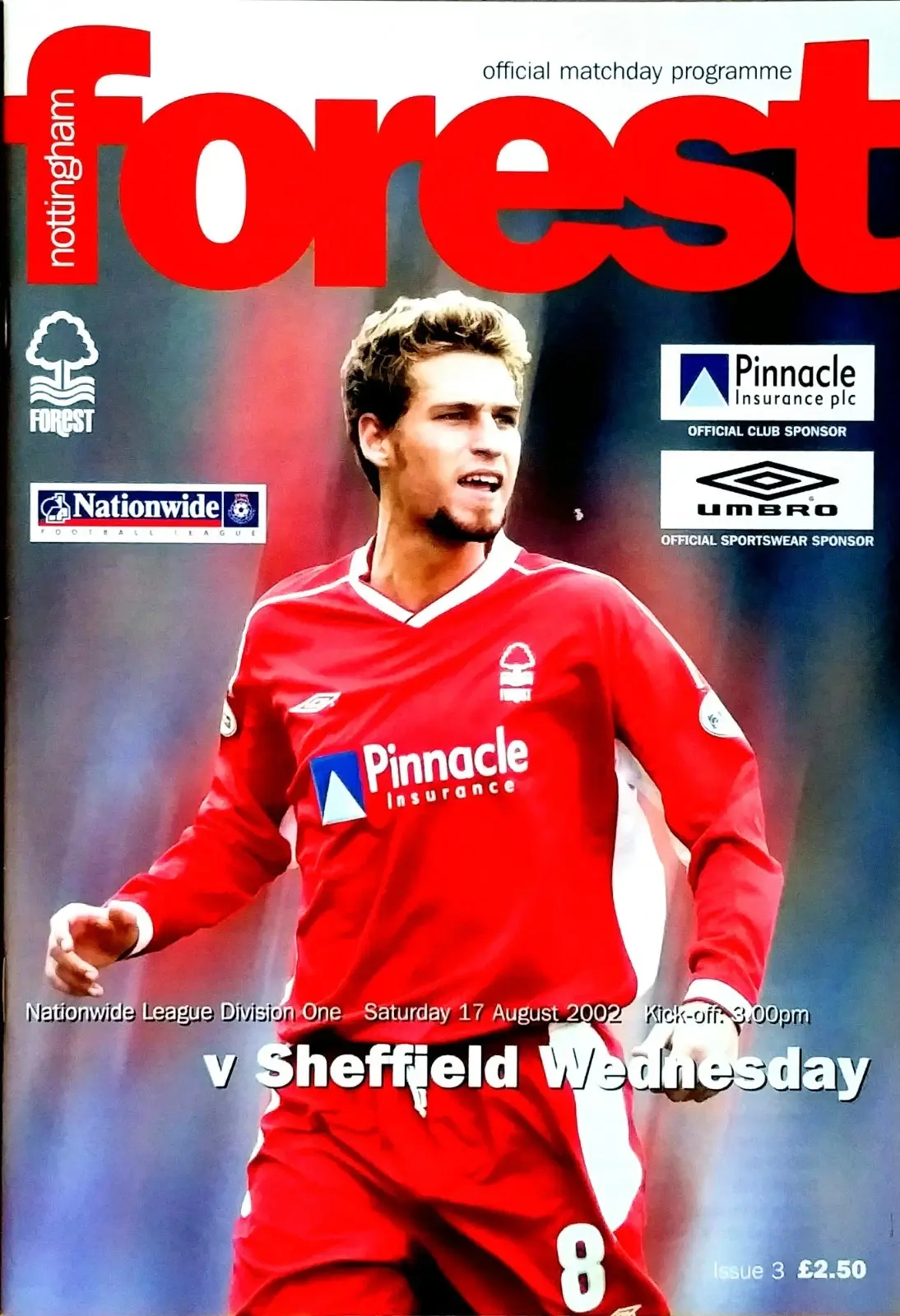 Nottingham Forest vs. Sheffield Wednesday (August 17, 2002)