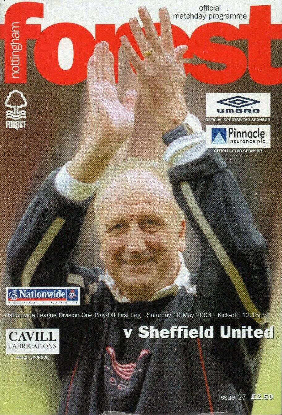 Nottingham Forest vs. Sheffield United (May 10, 2003)