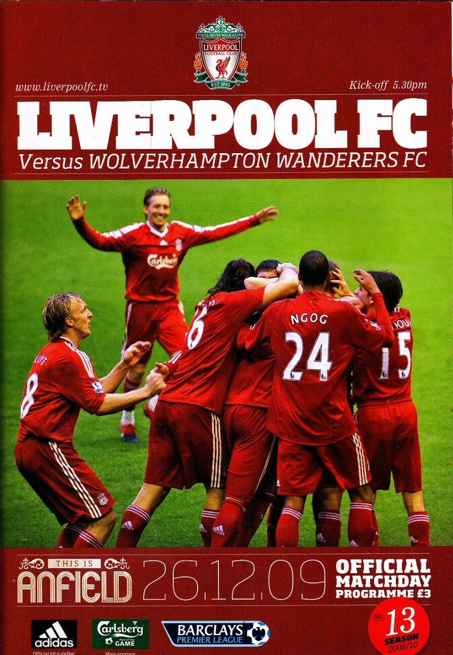 Liverpool vs. Wolverhampton Wanderers (December 26, 2009)