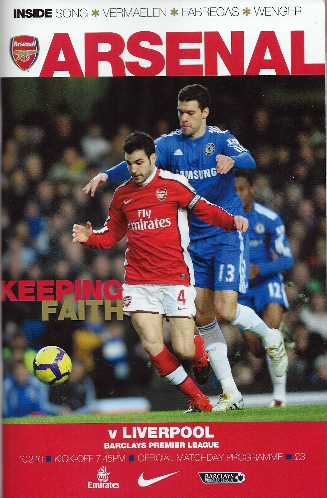 Arsenal vs. Liverpool (February 10, 2010)