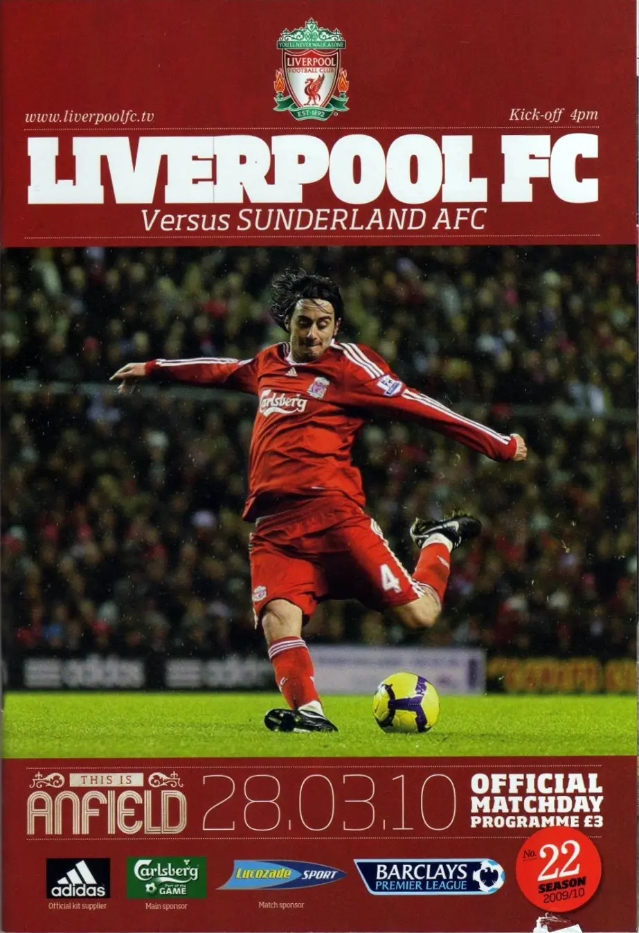 Liverpool vs. Sunderland (March 28, 2010)