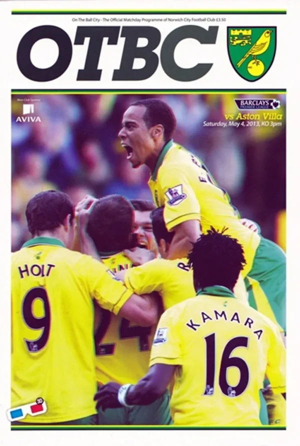 Norwich City vs. Aston Villa (May 4, 2013)