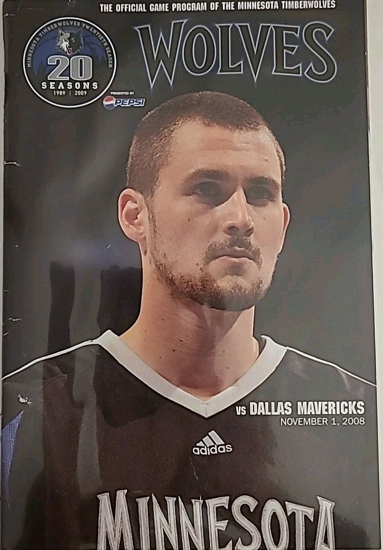 2008-09 Minnesota Timberwolves program