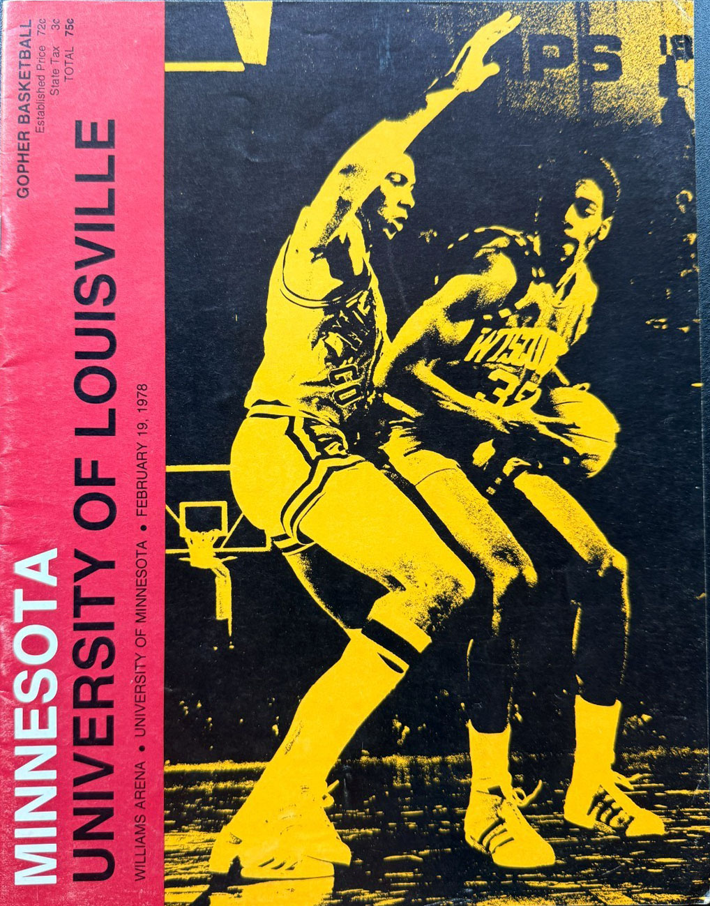 Minnesota Golden Gophers vs. Louisville Cardinals (February 19, 1978)