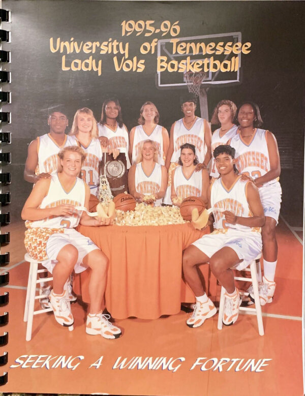 1995-96 Tennessee Lady Volunteers basketball media guide