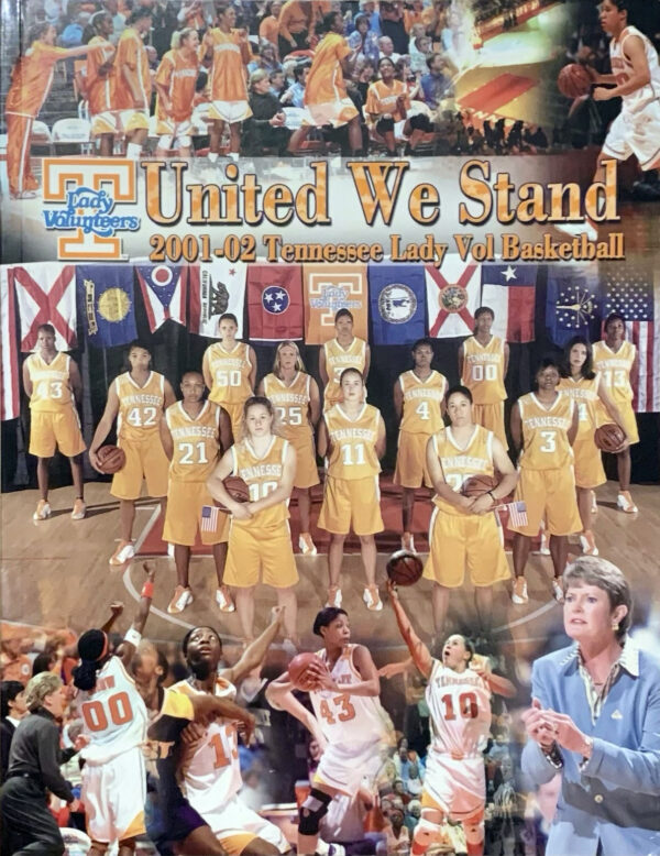 2001-02 Tennessee Lady Volunteers basketball media guide