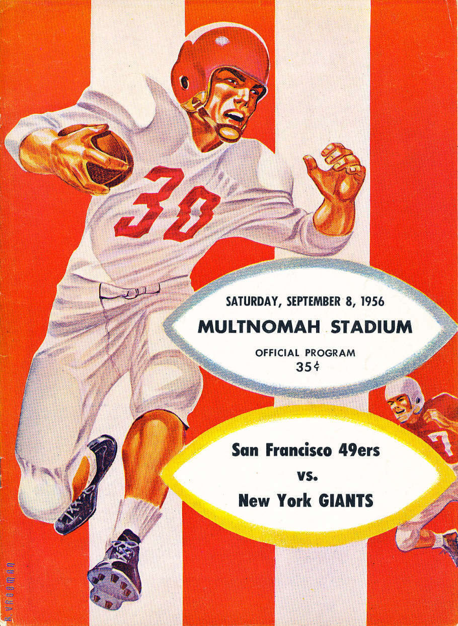 San Francisco 49ers vs. New York Giants (September 8, 1956)