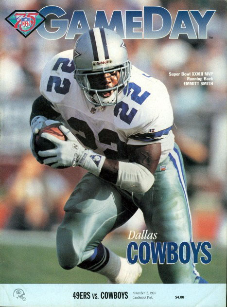 San Francisco 49ers vs. Dallas Cowboys (November 13, 1994)