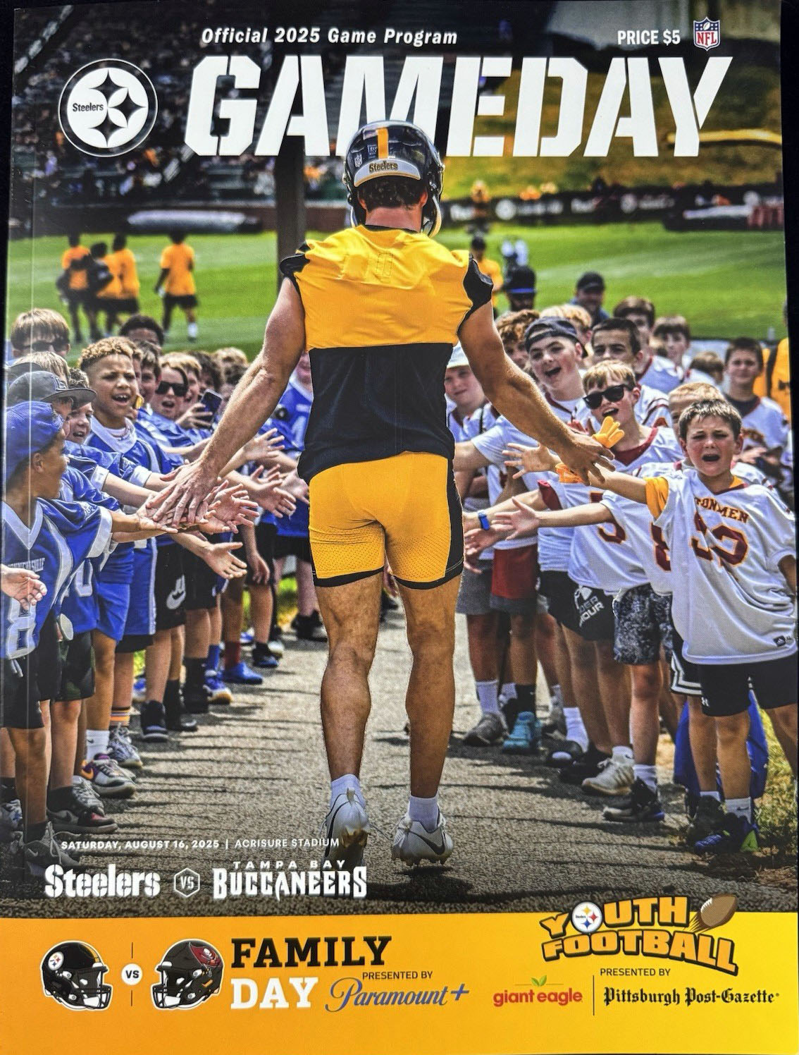 Pittsburgh Steelers vs. Tampa Bay Buccaneers (August 16, 2025)