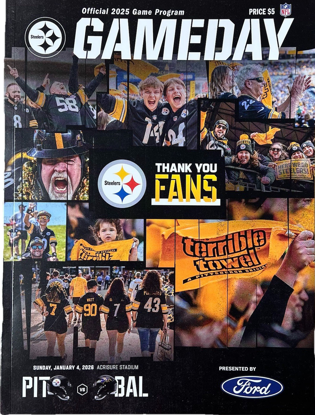 Pittsburgh Steelers vs. Baltimore Ravens (January 4, 2026)